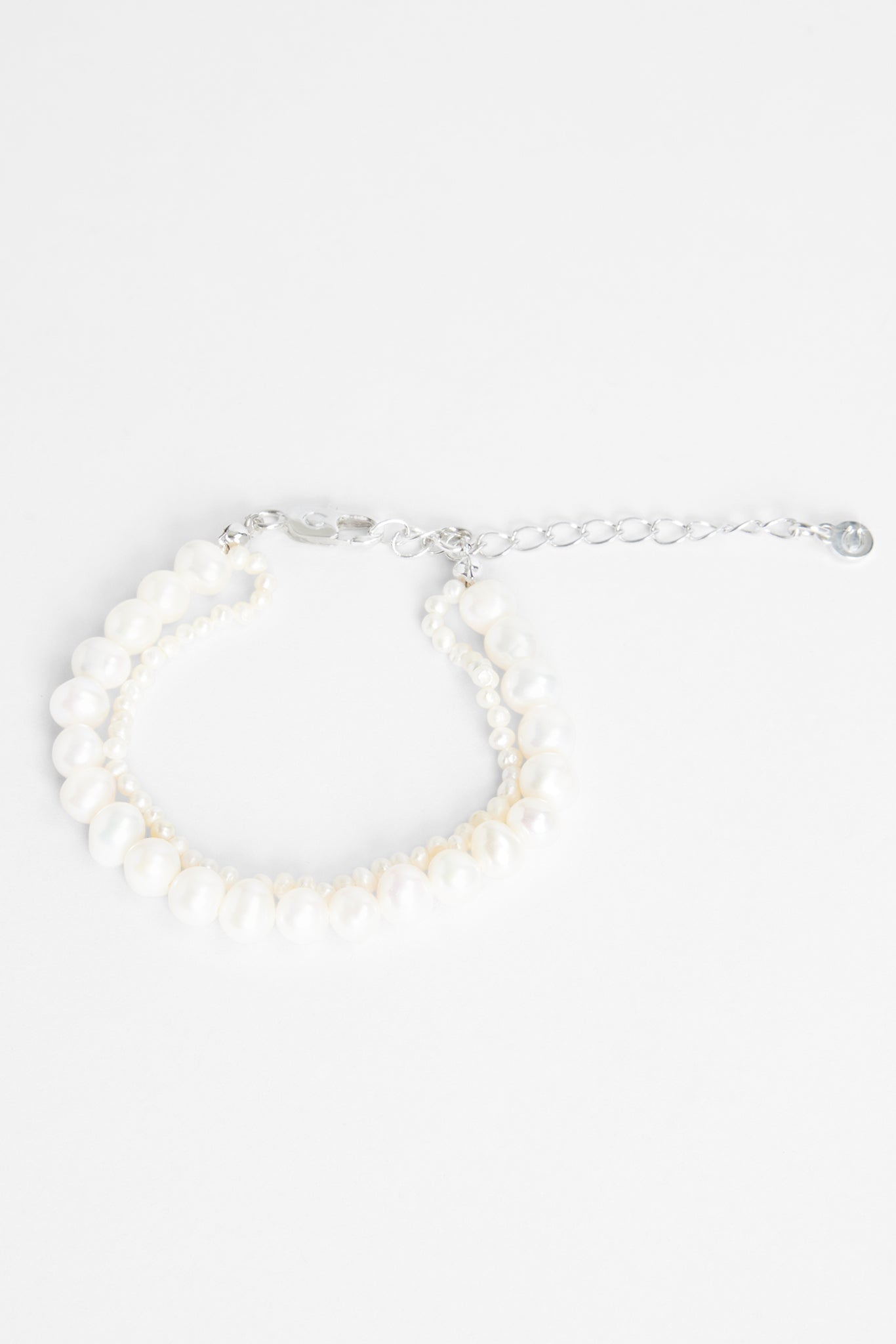 6mm Freshwater Pearl Double Layer Twist Bracelet